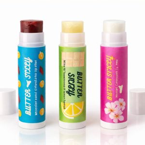 Lipsticks al cioccolato, con vero burro di cacao