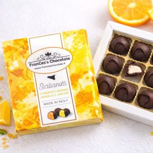 Praline Fondente con Agrumi